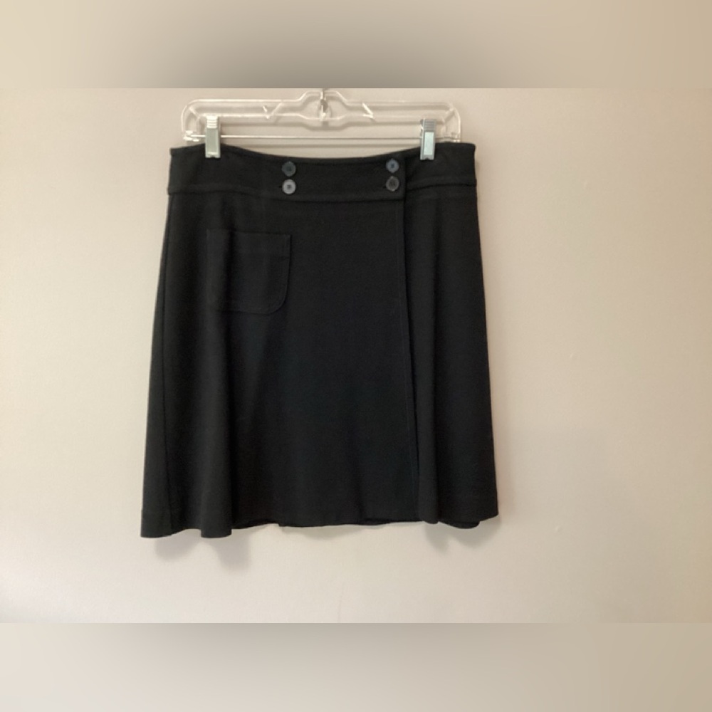New Man wool blend skirt. Black. Size 38F